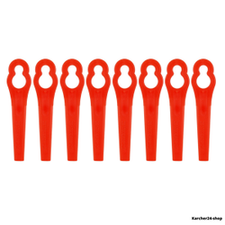 Лезвия для ножей триммеров ltr battery, красные, 8 шт (2.444-022.6)