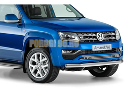 Защита переднего бампера Volkswagen Amarok