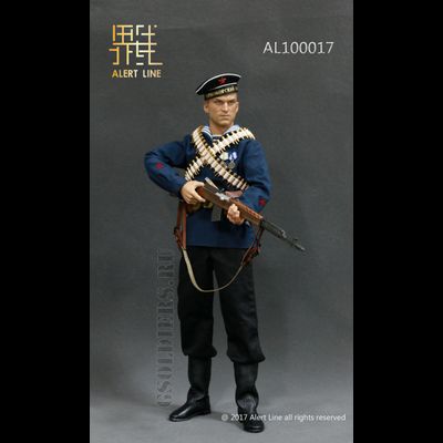 Морской пехотинец Военно-Морского Флота СССР - Комплект экипировки 1/6 Boundaries To Play : 1/6 WWII Soviet Red Navy Equipment Set (AL100017) - Alert Line (БЕЗ ТЕЛА И ГОЛОВЫ)