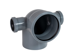 Колено с 2-мя отводами d50 ПП