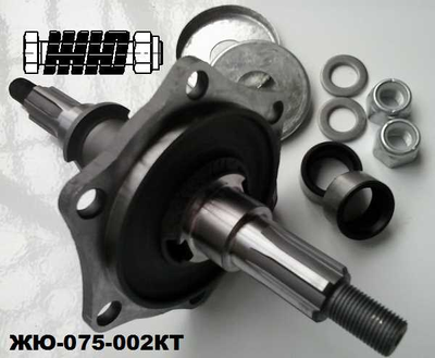 ЖЮ-075-002КТ _ Вал ведомой шестерни главной передачи ВАЗ-1111 Ока. Комплект.