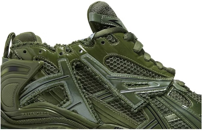 Balenciaga Runner Sneaker Dark Green