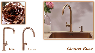 Смеситель Reginox LEON PVD Cooper rose