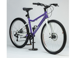Велосипед детский TT233/ 7ск  24" фиолетовый рама 15"