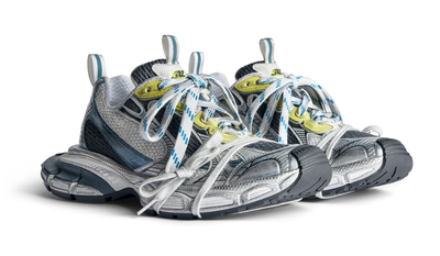 Кроссовки Balenciaga 3XL Sneaker Worn-Out White Blue Yellow