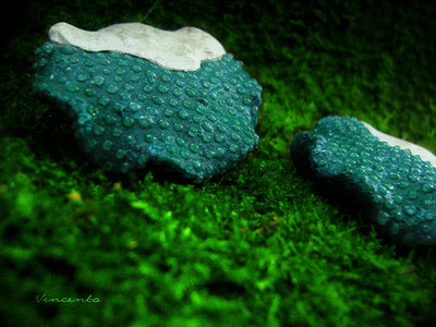 Круглые большие серьги с каплями "Сказки братьев Гримм"