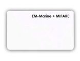 Комбинированная RFID карта с двумя чипами EM-Marine + Mifare 1K
