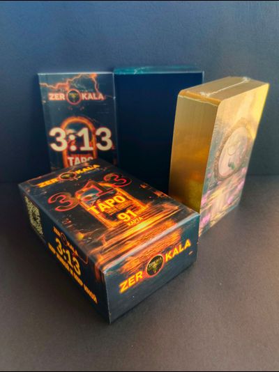 Таро 3 13 Мир Живой и Мир Иной Маржены Горбовой, с инструкцией и золотыми срезами.