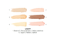 Палитра корректоров NYX Conceal, Correct, Contour Palette 01 Светлая