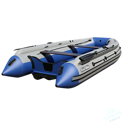 Лодка ПВХ Angler Reef Тритон 340FiНД с интегрированным фальшбортом