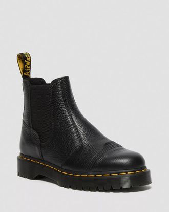 Челси Dr Martens 2976 Bex Faur-Lined Platform Chelsea Boots