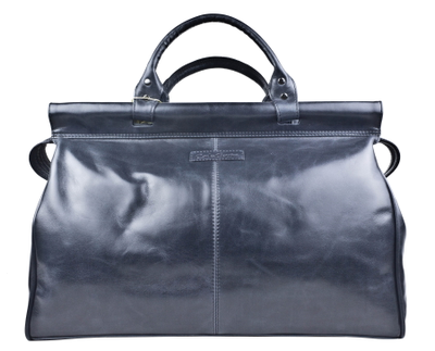 Кожаный саквояж Veano Premium blue (арт. 4004-54)
