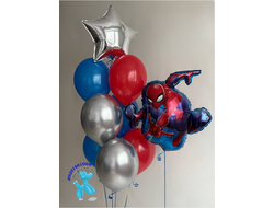 Набор шаров с Человеком-пауком №15