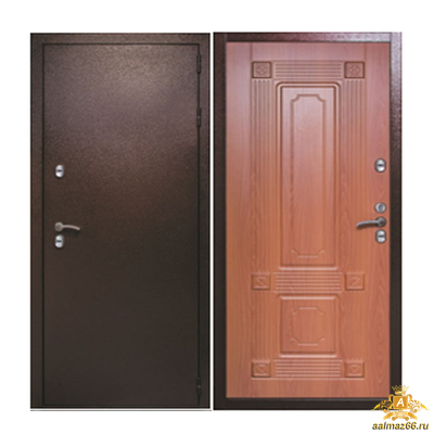 Двери с терморазрывом Страж 3К Тепло Золотой дуб 2050-960