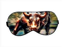Маска для сна с символикой "Быка" №2