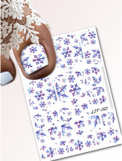 Мини пленки для педикюра LIT-012