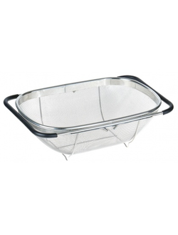 Дуршлаг-сито на раковину 340х235 мм, нержавеющая сталь