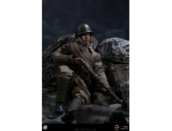 Снайпер Куликов (Рон Перлман, "Враг у ворот") - КОЛЛЕКЦИОННАЯ ФИГУРКА 1/12 Big golden tooth (CMS011) - POPTOYS