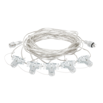 Удлинитель для гирлянд с 5 гнездами, 15 м-