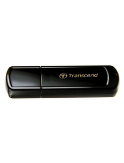 Флеш-память Transcend JetFlash 350, 64Gb, USB 2.0, черный, TS64GJF350