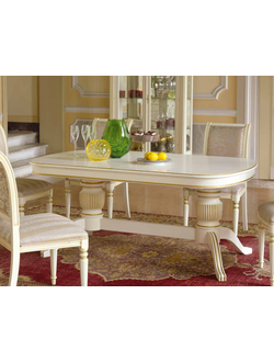 СТОЛ ОВАЛЬНЫЙ РАЗДВИЖНОЙ (L170/250*P110*H76) ART.42317 SAONCELLA