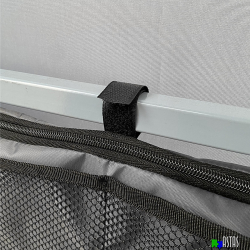 Кабина душевая дачная Rostok серая