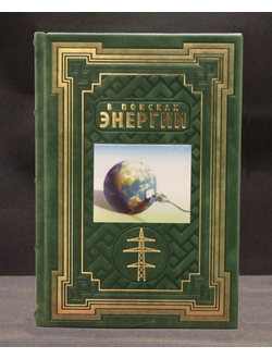 книга В поисках энергии в кожаном переплете