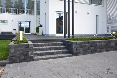 Декоративный камень для лестниц Lakka Porraskivi