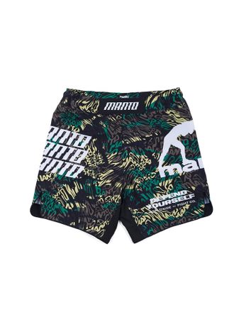Купить Шорты MANTO fight shorts ORGANIC CAMO для грепплинга и ММА с оригинальным дизайном