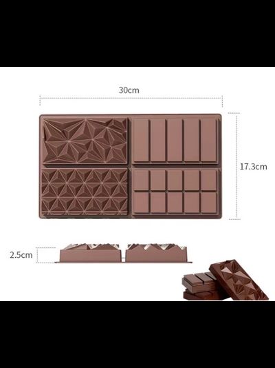 Силиконовая форма для муссовых десертов 17,5*16,5см, 4 ячейки купить в Калининграде