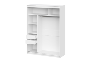 ШКП 3 Шкаф-купе 1,6 метра Белый