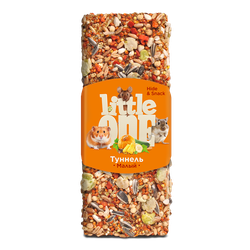 Little One Туннель малый Вкусная лазейка, Лакомство-игрушка для всех видов грызунов, 120 г