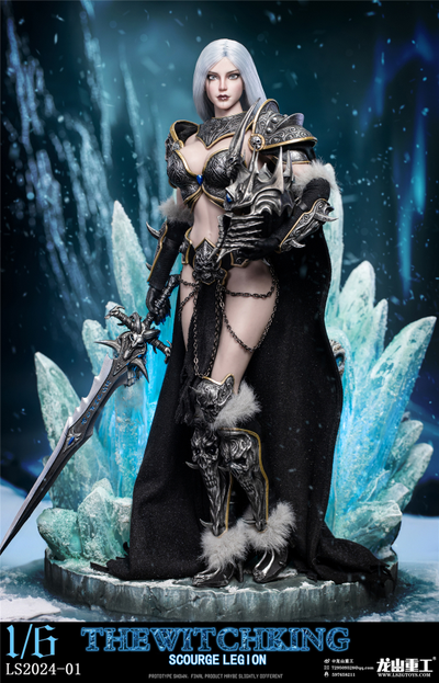 Королева-Лич (делюкс) - Коллекционная фигурка 1/6 Lich King Scourge Legion Luxury Edition (LS2024-01A) - Longshan