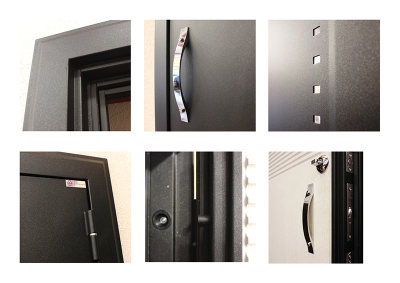 Стальная дверь   Агата 4. Заказная модель.