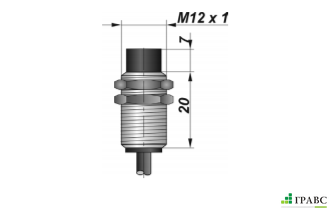 Индуктивный взрывозащищенный датчик SNI 07S-4-D резьба М12х1