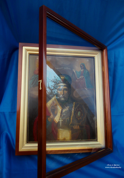 Киот для двусторонней иконы