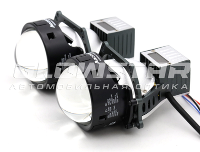 Билед модули Aozoom Black Warrior New 3.0 дюйма, 2 чипа, 5500K, 12V, 55W/65W, крепление 3R