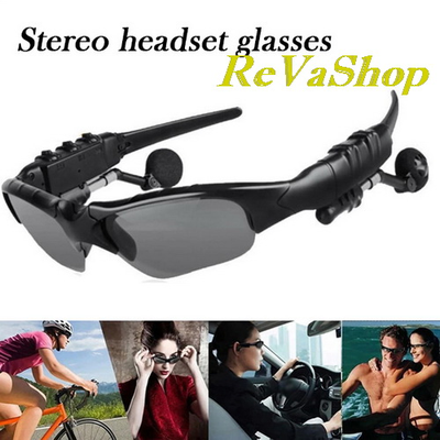 Купить в интернет магазине- revashop солнцезащитные очки с беспроводными стереонаушниками и микрофон