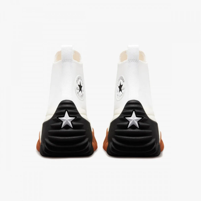 Купить кеды на лето  Converse Run Star Motion Hi Top White белые высокие на платформе