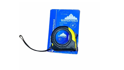 Измерительная рулетка Строительная 5м x 19мм VERTEX