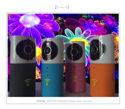 Видеоняня /WiFi видеокамера CleverDog Blue с DVR