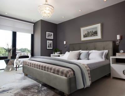 Кровать двуспальная, MyCloud Аннета с подъемным механизмом, бельевым ящиком, мягкое изголовье, квадратная стяжка