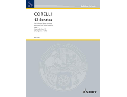 Corelli 12 Sonatas op. 5 for Violin and Basso continuo Band 2