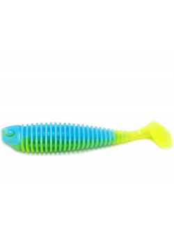 Приманка силиконовая Boroda Baits Shemaya 135 201-Blue/Lemon