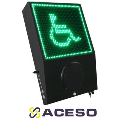 Свето-звуковой маяк "Привод-1", активация по датчику движения