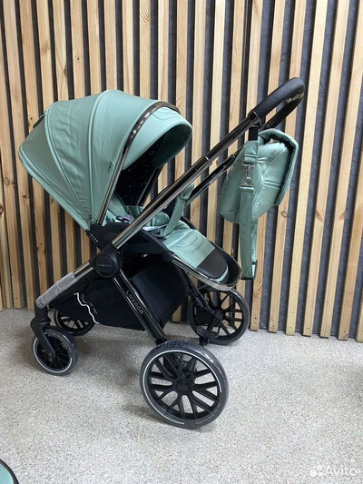 Детская коляска 3 в 1 Luxmom 777 Зеленый