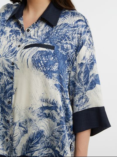 Эффектная женская рубашка