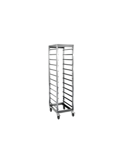 Тележка-шпилька вместимость 12 противней 400х600 мм, нержавеющая сталь
