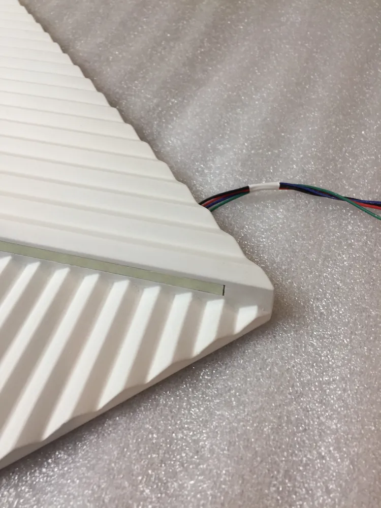 Собранные световые панели перед упаковкой