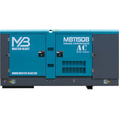 Master Blast MB-1150B-30 винтовой дизельный компрессор